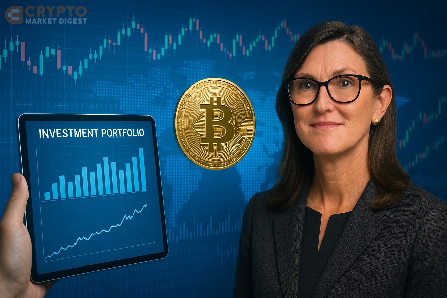 Cathie Wood's Plan to Digitize Investment Funds