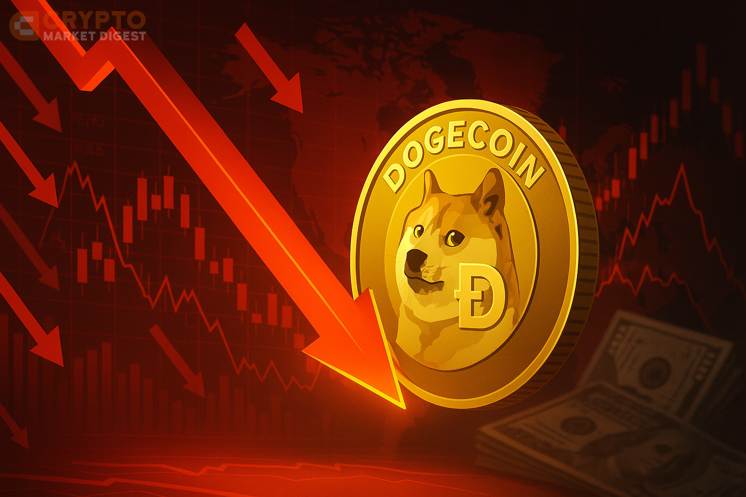 Dogecoin Leads Crypto Selloff Ahead of CPI Data