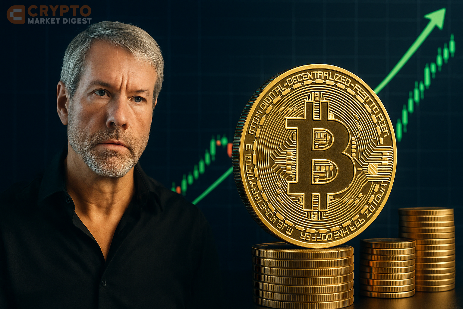 Saylor's $2B Bitcoin Play Nears 500K Token Mark