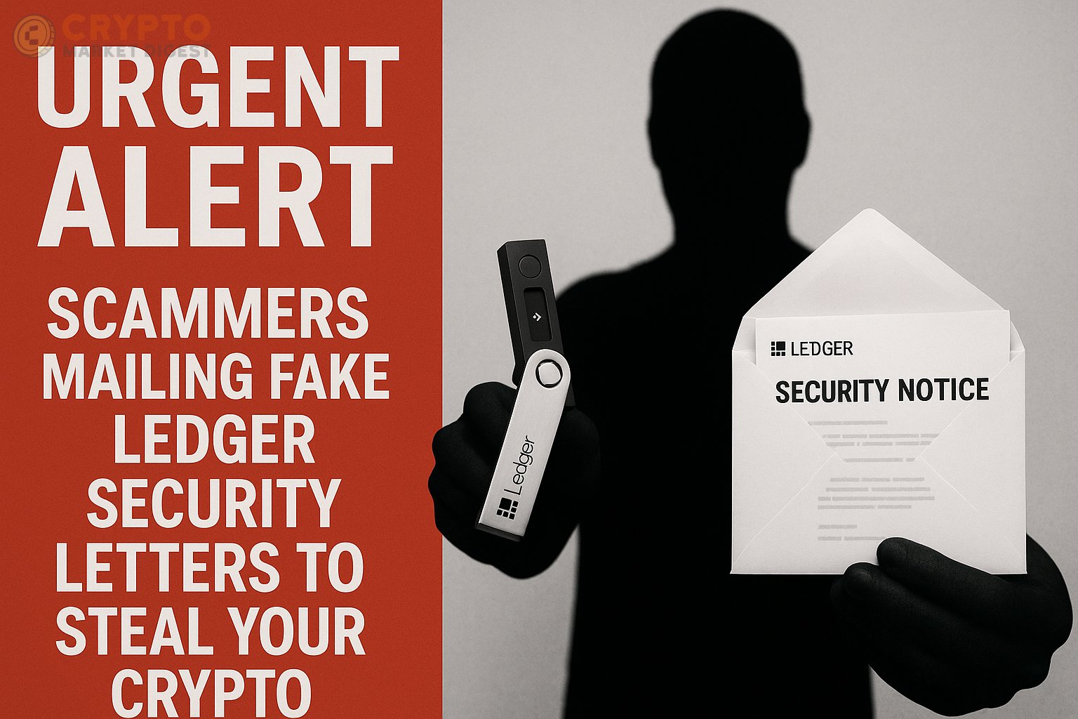Fake Ledger Letters Target Crypto Wallets