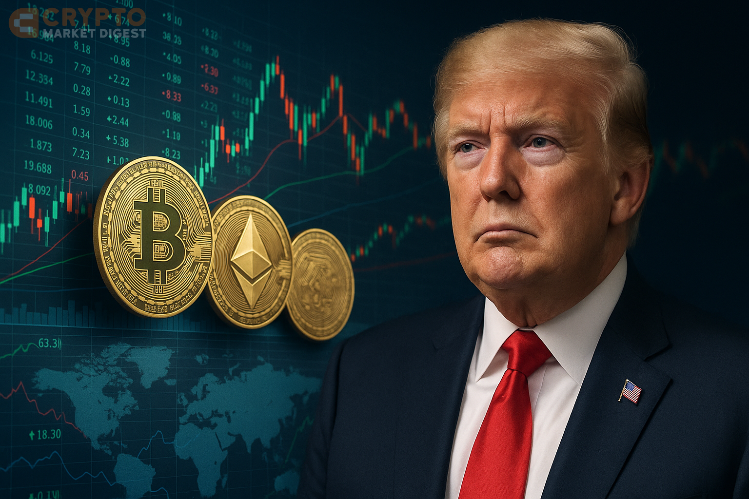 Trump Forces Global Markets Into Crypto Rush